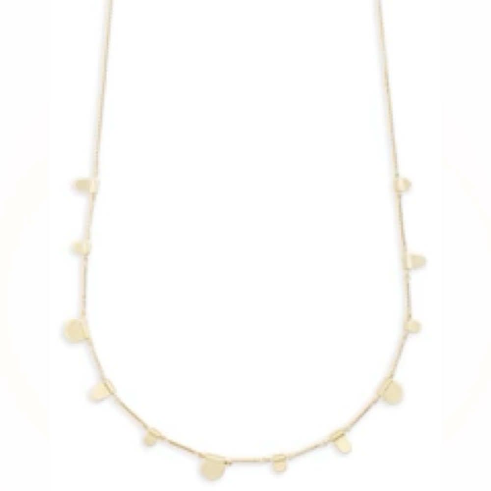 NWT Kendra Scott Olive Necklace - gold